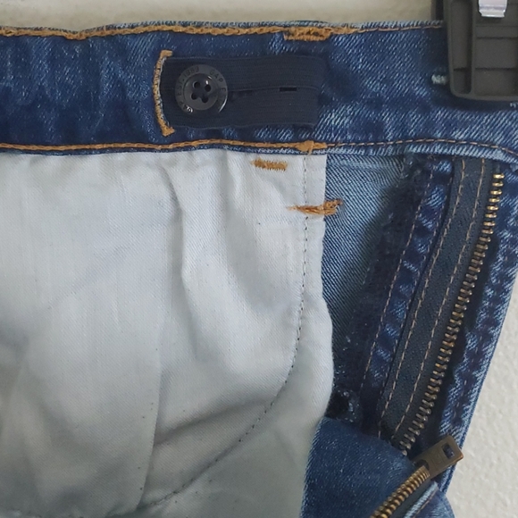 Gap Faded Blue Denim Straight Leg Jeans 16 - Picture 11 of 12